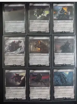 MTG LoTR Nazgul Full Set Of 9 non foil NM - Image 1