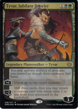 Tyvar, Jubilant Brawler R Phyrexia: All Will Be One 218 NM - Image 1