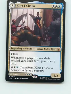 King T'Challa M219 MTG Marvel Super Heroes (MSH) - Image 1