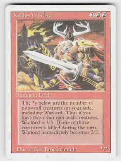 Revised Edition Keldon Warlord - Image 1
