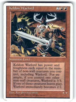 Fourth Edition Keldon Warlord - Image 1