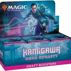 Magic: The Gathering Kamigawa Neon Dynasty Draft Booster Box SEALED - 36 packs 195166102436 - Image 1