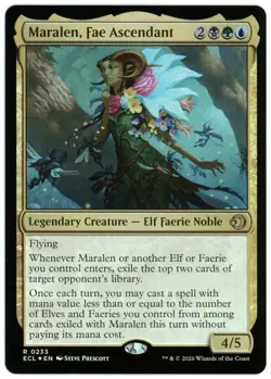 Maralen, Fae Ascendant (Foil) - 0233 - Lorwyn Eclipsed ECL - MTG - NM/M - Image 1