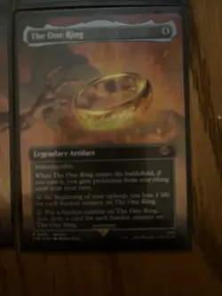 Magic The Gathering MTG Lord of The Rings Mount Doom Scene Full Set of 4 NM - Image 3