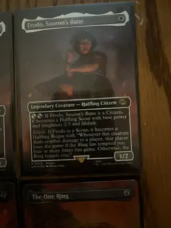 Magic The Gathering MTG Lord of The Rings Mount Doom Scene Full Set of 4 NM - Image 5