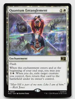 Quantum Entanglement 607 Commander: Marvel Super Heroes Magic: The Gathering NM - Image 1