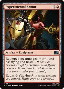 Experimental Armor - 543 - Commander: Marvel Super Heroes - Image 1