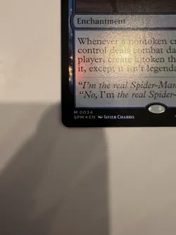 Wizards of the Coast Marvel's Spider-Man Impostor Syndrome Foil EA Rare 0034 EN - Image 3