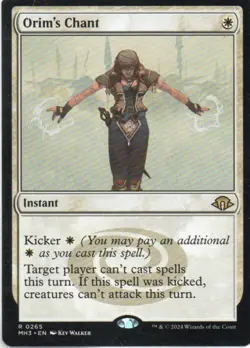 MTG: Modern Horizons 3: Orim's Chant: Lightly Played Condition - Image 1