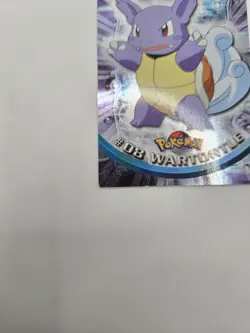 WARTORTLE #08 2000 TOPPS CHROME SERIES 1 HOLO FOIL POKEMON TV ANIMATION CARDS - Image 2