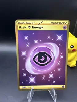 Basic Psychic Energy 207/165 Hyper Rare 151 Pokemon Holo Near Mint - Image 1