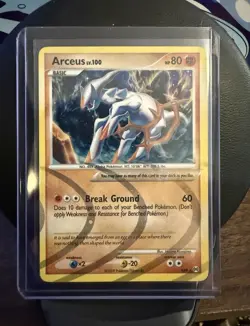 Pokemon TCG Arceus Lv.100 - AR8 - Arceus Holo Rare English 2009 LP+ - Image 1