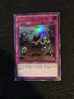 Gravedigger's Trap Hole - 1st Edition - MP21-EN086 - Ultra Rare (NM) - Yugioh - Image 1