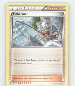 FISHERMAN HOLO CLASSIC COLLECTION TRADING CARD GAME CLASSIC POKEMON NEAR MINT - Image 1