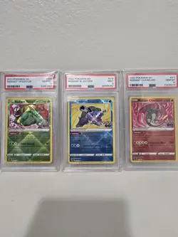 PSA Pokemon GO Radiant Trio - Charizard PSA 10, Venusaur PSA 10, Blastoise PSA 9 - Image 1