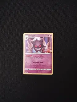 Gengar Lost Origin Staff Stamped Promo English Pokemon Card - Image 2