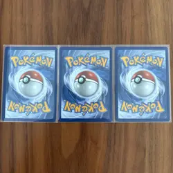 Pokemon First Partner Illustration Gen 7 Alola Starters (ALL NM) - Image 2