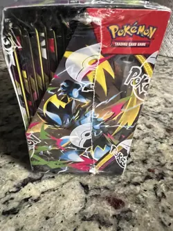 Pokemon TCG: Mega Evolution-Pitch Black Booster Display Box (36 Packs) In Hand - Image 2