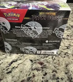 Pokemon TCG: Mega Evolution-Pitch Black Booster Display Box (36 Packs) In Hand - Image 4