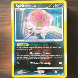 Pokemon TCG Spiritomb 32/99 Arceus Reverse Holo Rare English 2009 - Image 1