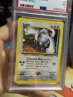 PSA 1 Lugia 9/111 Neo Genesis 2000 Holo Rare WOTC Pokemon Card TCG - Image 3