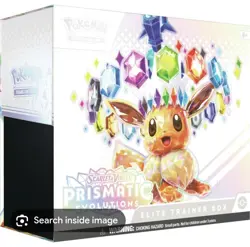 Pokemon TCG Prismatic Evolutions Elite Trainer Box ETB New Factory Sealed - Image 1
