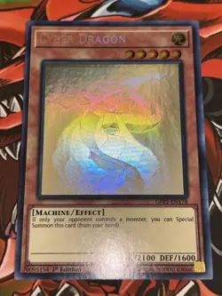 Yugioh Cyber Dragon GFP2 - EN178 Ghost Rare 1st Edition Near Mint - Image 2