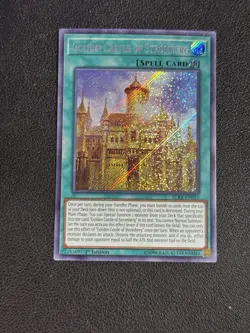 Golden Castle of Stromberg - BLRR-EN010 - Secret Rare - 1st Edition NM YuGiOh! - Image 1