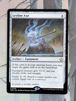 Leyline Axe [Foundations] #129 Regular LP Magic: The Gathering - Image 1