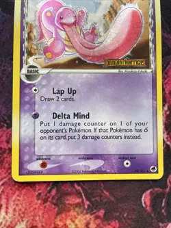 Pokemon Card Lickitung EX Dragon Frontiers Reverse Holo Rare 19/101 Excellent - Image 3