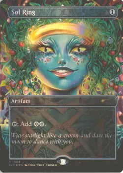 MTG Sol Ring (1905) *Double Rainbow Foil* Secret Lair: Everyone's Invited NM - Image 1