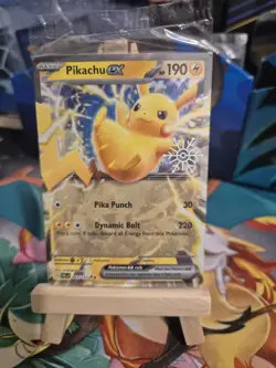 SEALED Pikachu Snowflake Stamp Promo PAL 063/193, NM Pokemon Card - Image 2