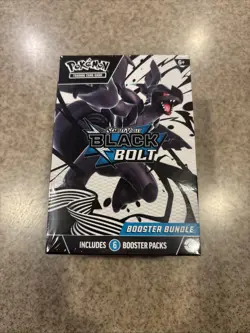 Pokemon TCG Black Bolt Booster Bundles Factory Sealed - Image 1