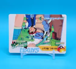 Pokemon Card Japanese - Ash & Blastoise 114 - Bandai - Anime Collection Carddass - Image 2