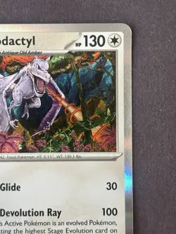 Pokemon Aerodactyl SV:151 #142/165 Rare Holo Near Mint - Image 4