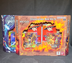 Bandai Namco One Piece Card Game Illustration Box Vol.5 & Vol.6 Lot of 2 - Image 1