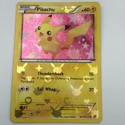 Pokemon TCG Cards Pikachu RC7/RC25 Radiant Collection Holo - Image 1