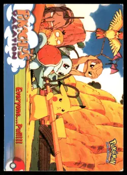 Pokemon Cards Everyone... Pull!!! #52 Topps The First Movie Trading Cards LP *2 - Image 1