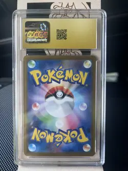 CGC 10 Pristine Dewott 103/086 AR Art Rare White Flare sv11W Pokemon Card - Image 2
