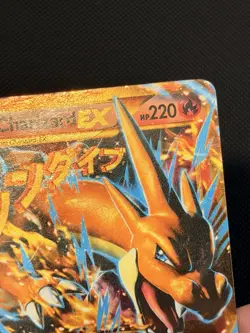 M Charizard EX Y 107/106 Flashfire Secret Rare Pokemon Card Heavily Played - Image 3