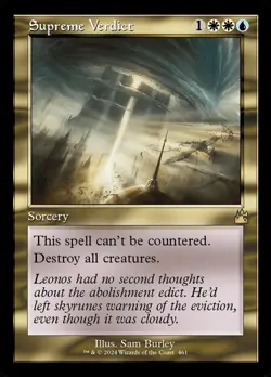 MTG Supreme Verdict ** Ravnica Remastered ** English - Image 1