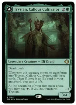 Trystan, Callous Cultivator (Foil) - 0199 - Lorwyn Eclipsed ECL - MTG - NM/M - Image 1