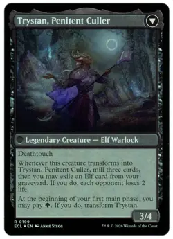 Trystan, Callous Cultivator (Foil) - 0199 - Lorwyn Eclipsed ECL - MTG - NM/M - Image 2