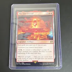 MTG Final Fantasy The Fire Crystal 0135 Foil Rare Legendary Artifact - Image 3