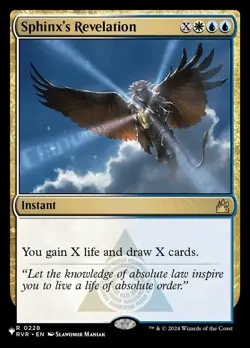MTG Sphinx's Revelation ** The List ** English - Image 1
