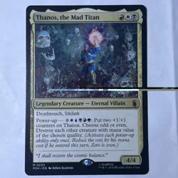 Thanos, the Mad Titan - MSH 0233 - NM - MTG Magic - Image 1