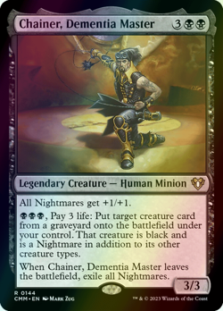 MTG Chainer, Dementia Master Foil ** Commander Masters ** English - Image 1