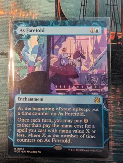 As Foretold 14 Rare Wilds of Eldraine: Enchanting Tales Magic: The Gathering LP - Image 1