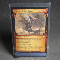 Wizards of the Coast Cavern-Hoard Dragon Foil Showcase Rare LOTR EN #0433 - Image 1