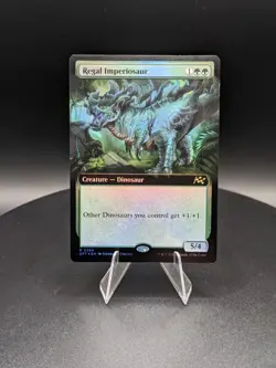 Regal Imperiosaur (Extended Art) Aetherdrift Foil - Image 1